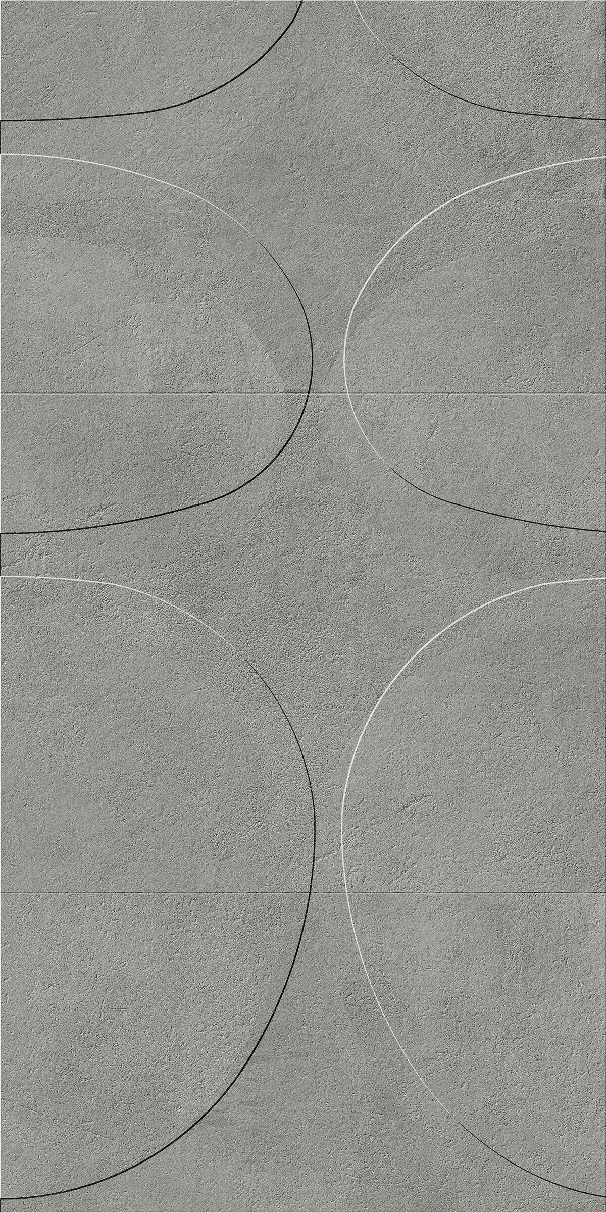 Трехмерное керамогранитное покрытие с эффектом цемента Italgraniti цементы ARCH-00123970 - Вид №10