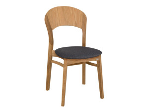 Дубовый стул с мягким сиденьем