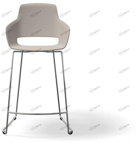 Sinetica Табурет из полиуретана с подлокотниками и подставкой для ног Captain sun-id-1475162