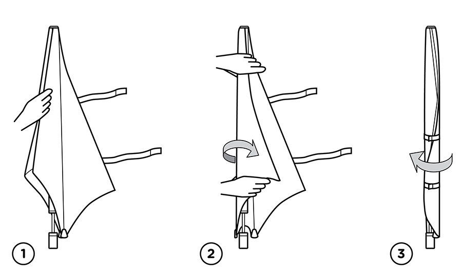 2011096 Зонт-трость ° original bright blue SENZ  - Вид №11
