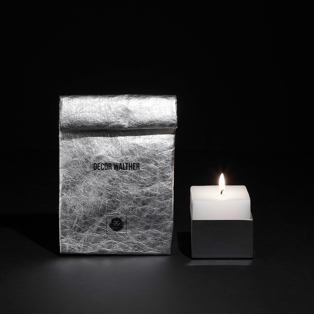 0936051 Ароматическая свеча с подсвечником в подарочном пакете DK DECOR WALTHER SENSES 