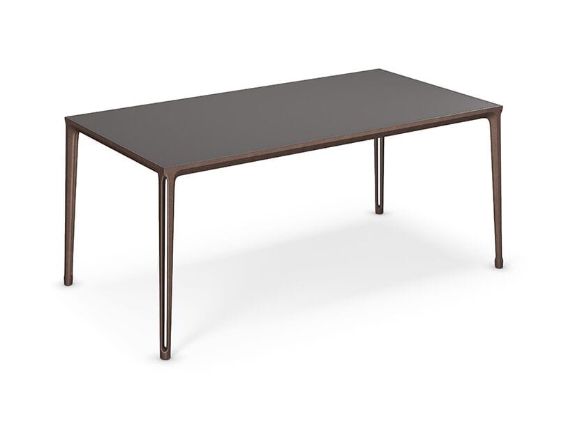 Прямоугольный стол из алюминия и стекла Cattelan italia BOULEVARD ARCH-00037811 - Вид №1