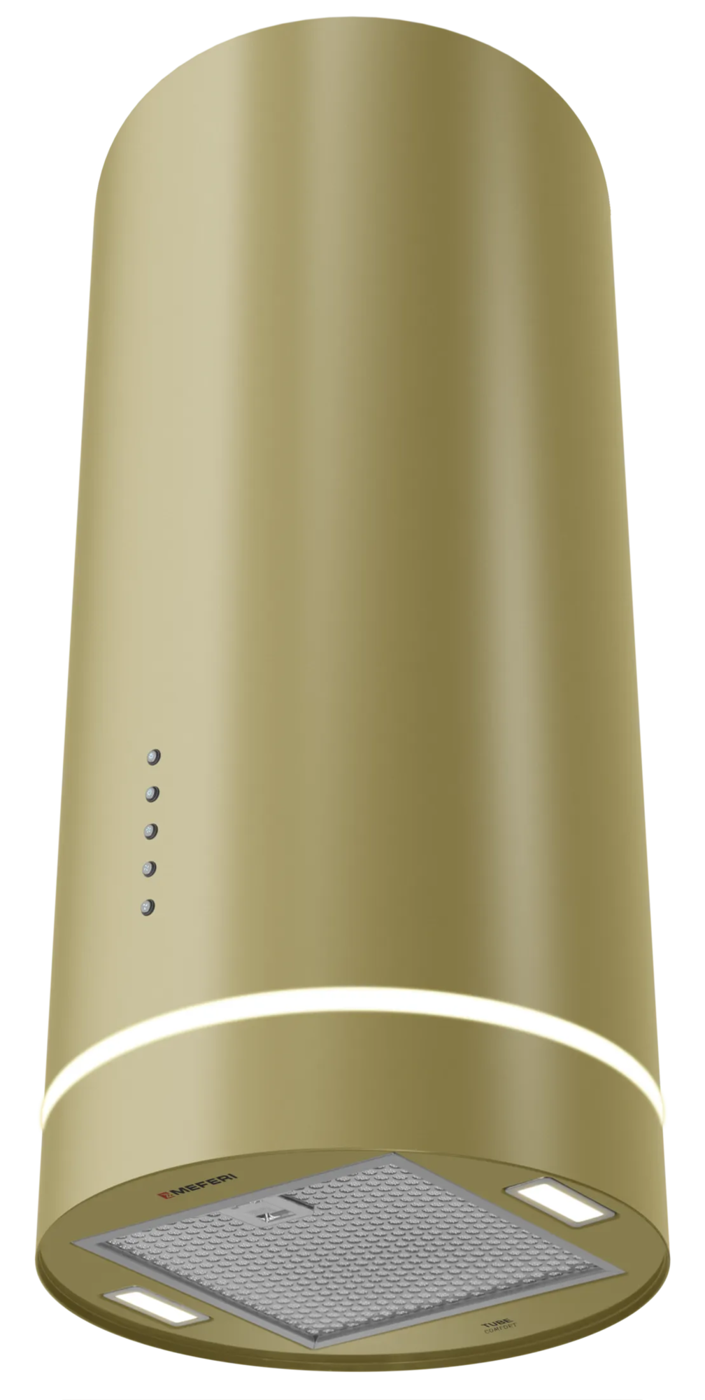 9270640 Вытяжка пристенная Meferi TUBE35GOLD COMFORT золотистый STDN-0141418 - Вид №5