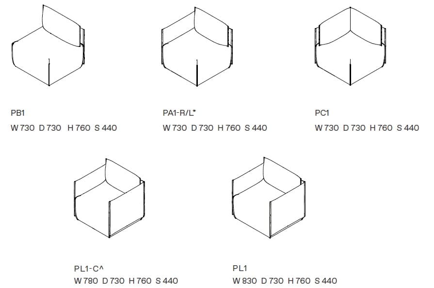 Ткань диван Ross Gardam ARCH-00024505 - Вид №5