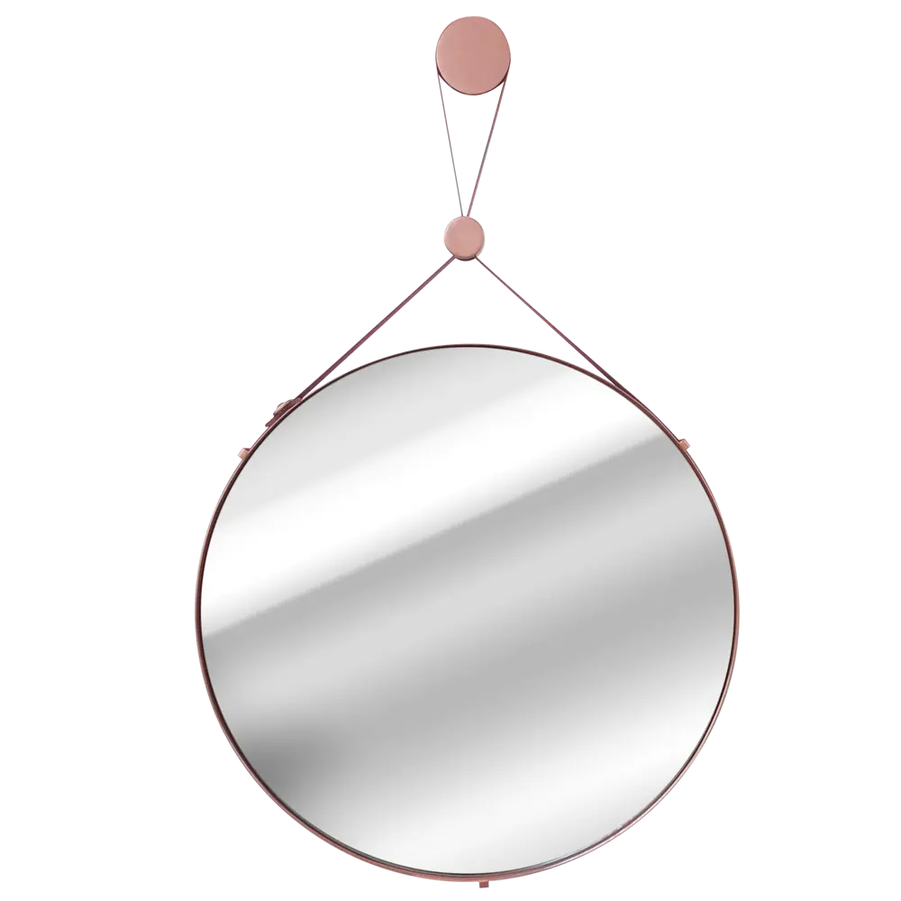 Зеркало Inspire Chana Copper круглое в медной раме 55 см 86484831 STLM-1473894 - Вид №1