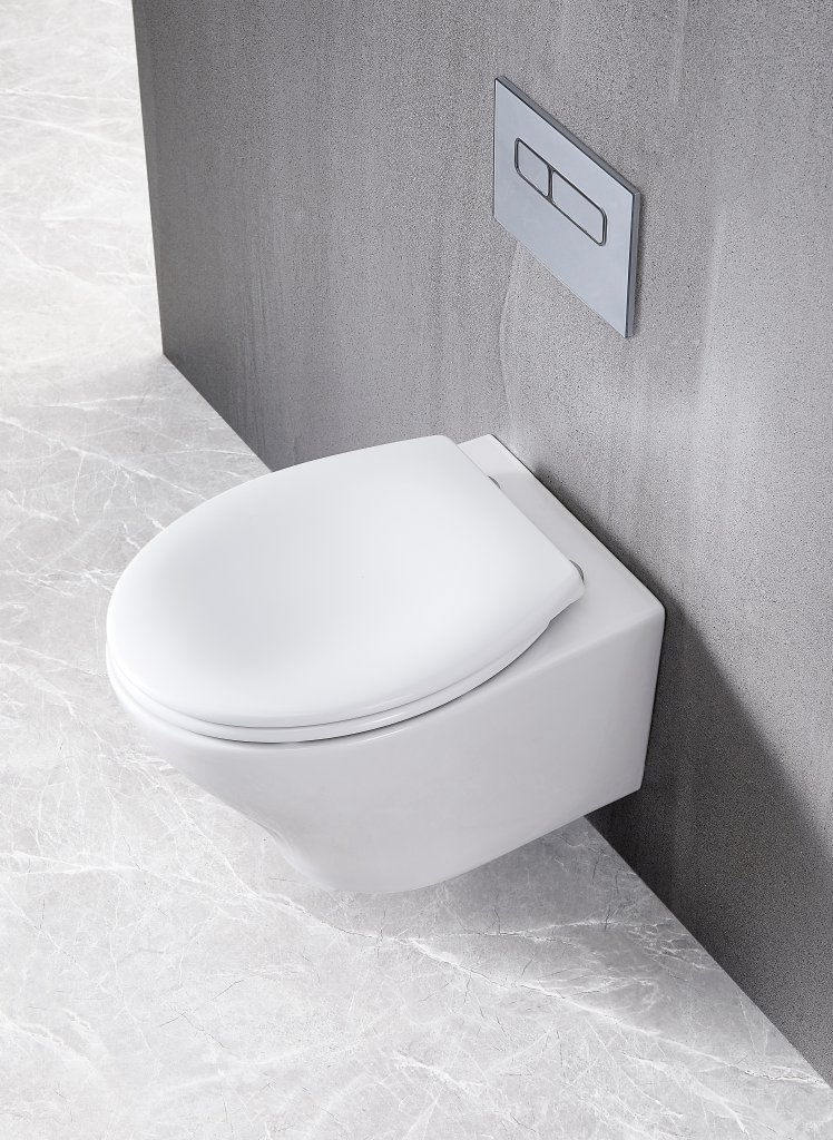 Унитаз подвесной безободковый BelBagno ACQUA Подвесной унитаз настенный Белый BELBAGNO ACQUA Китай - Вид №1