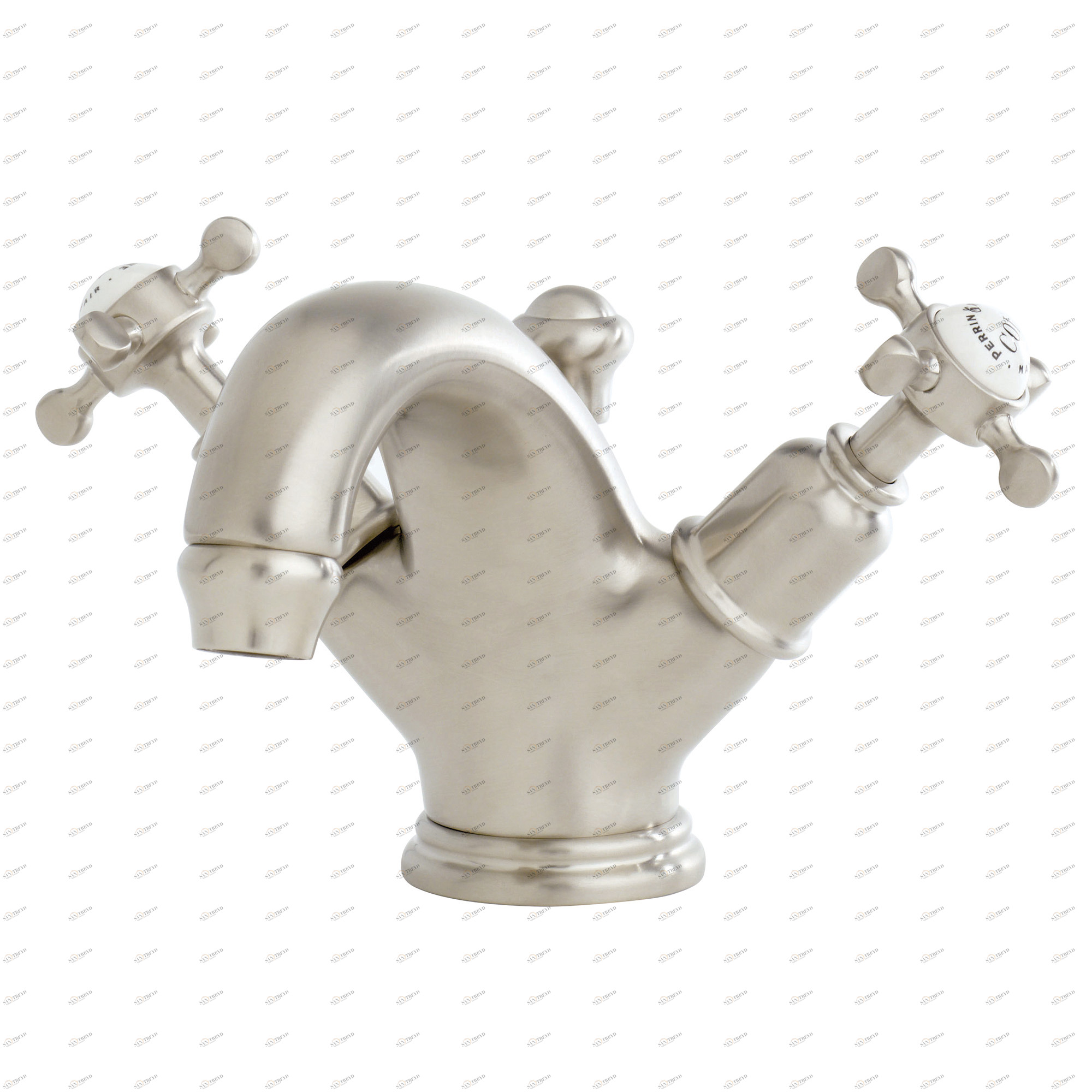 Traditional bathrooms CROSSHEAD Смеситель для раковины на 1 отверстие Pr3626/ag 