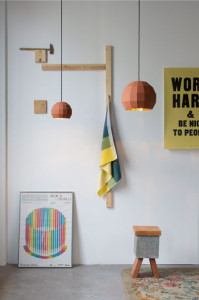 094443 Подвесной светильник 41 терракотово-золотой Marset Scotch Club