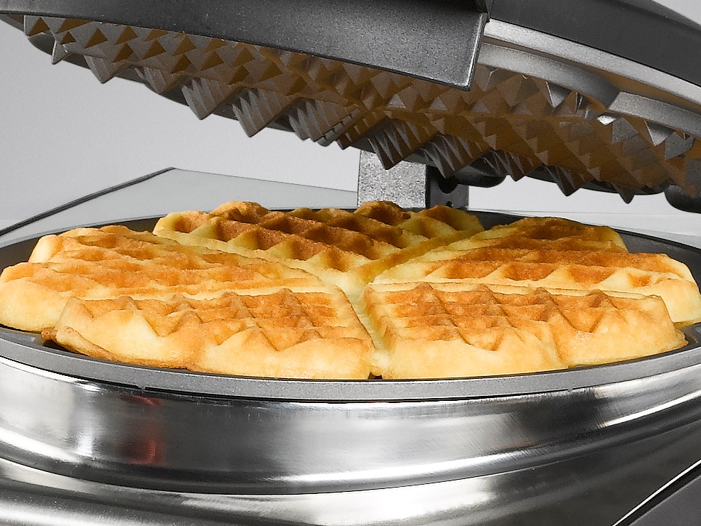 7905366 Вафельница Rommelsbacher WA 1000/E серебристый STDN-0071253 - Вид №8