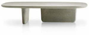 B&B Italia Outdoor Прямоугольный столик для сада из бетона Tobi-ishi outdoor
