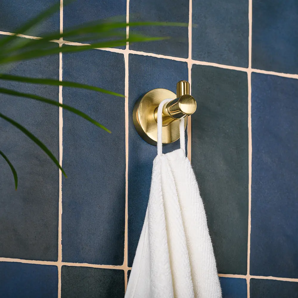 Крючок для ванной Moroshka Oro Nero металл цвет золотой STLM-2086398 - Вид №6