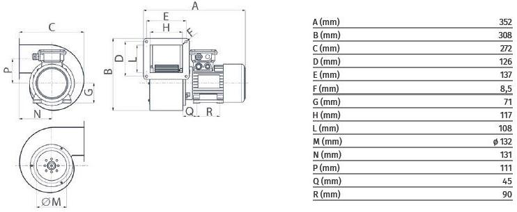 Vortice Центробежный аспиратор Vorticent c e 30328 - Вид №4