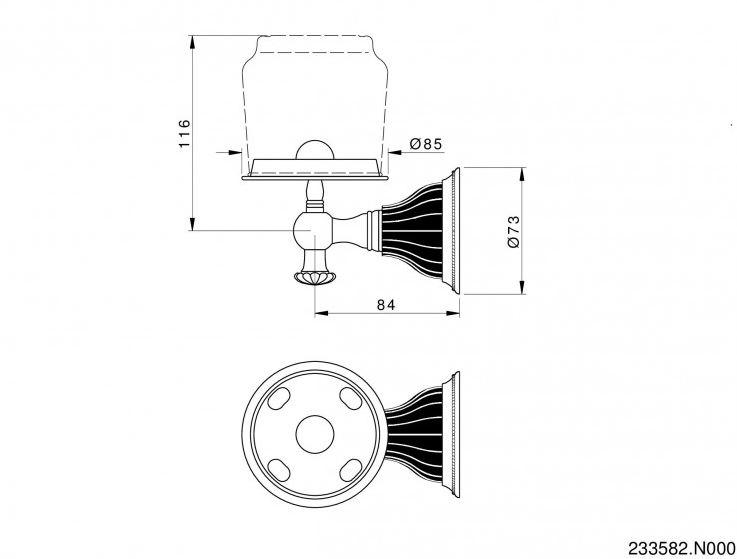 Bronces Mestre Двери Artica with porcelain 233582.n000.50 - Вид №1