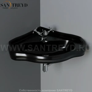 103204 Подвесная раковина настенная прямоугольная Kerasan RETRO