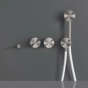 Настенный 2 прогрессивные смесители, установленные для ванной с носиком L. 200 мм и круглый ручного душа диаметр 65 м т  OPS25Y CEADESIGN