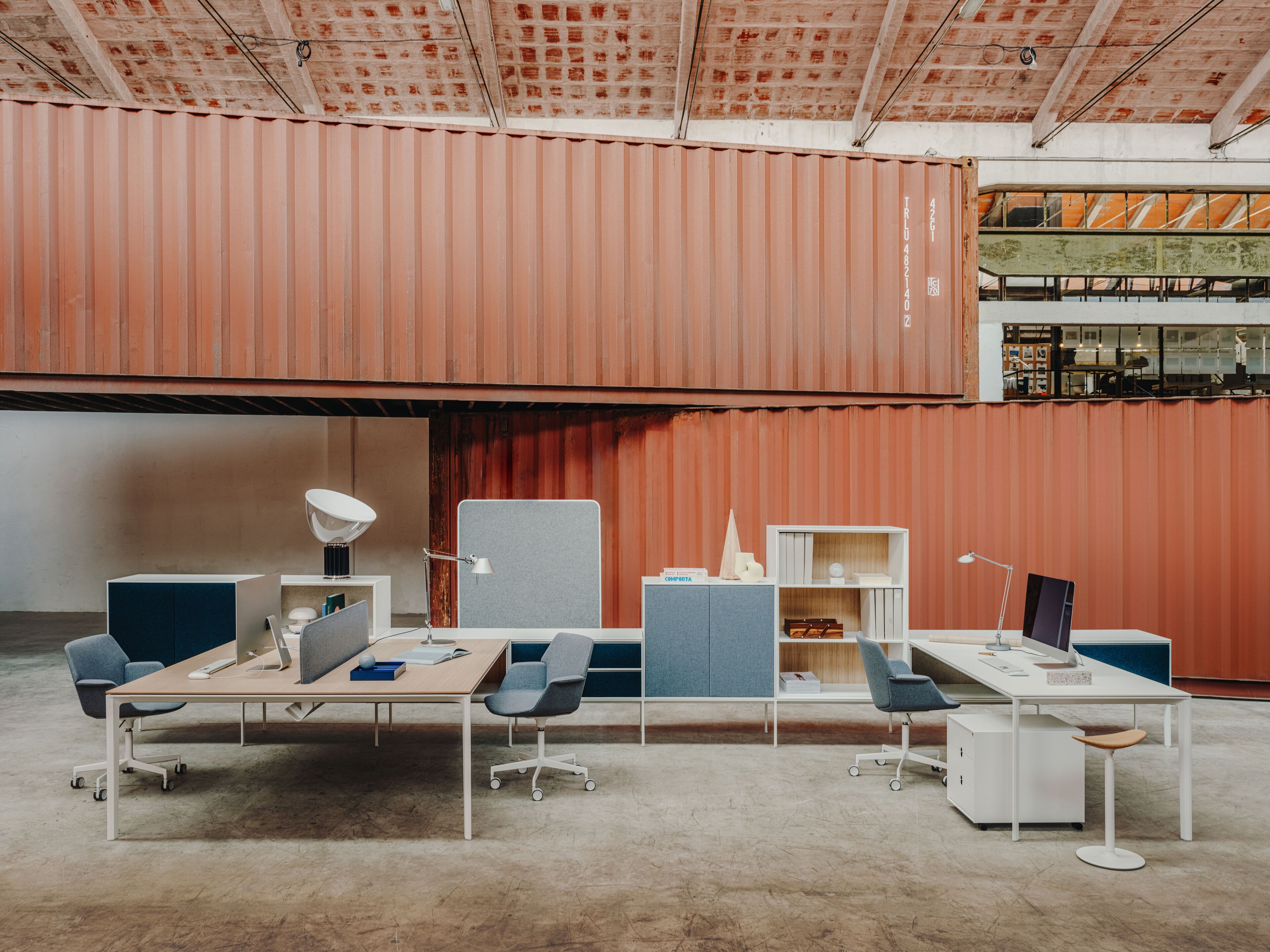 5 спиц ткань поворотный операционный стул Lapalma один ARCH-00003460 - Вид №1