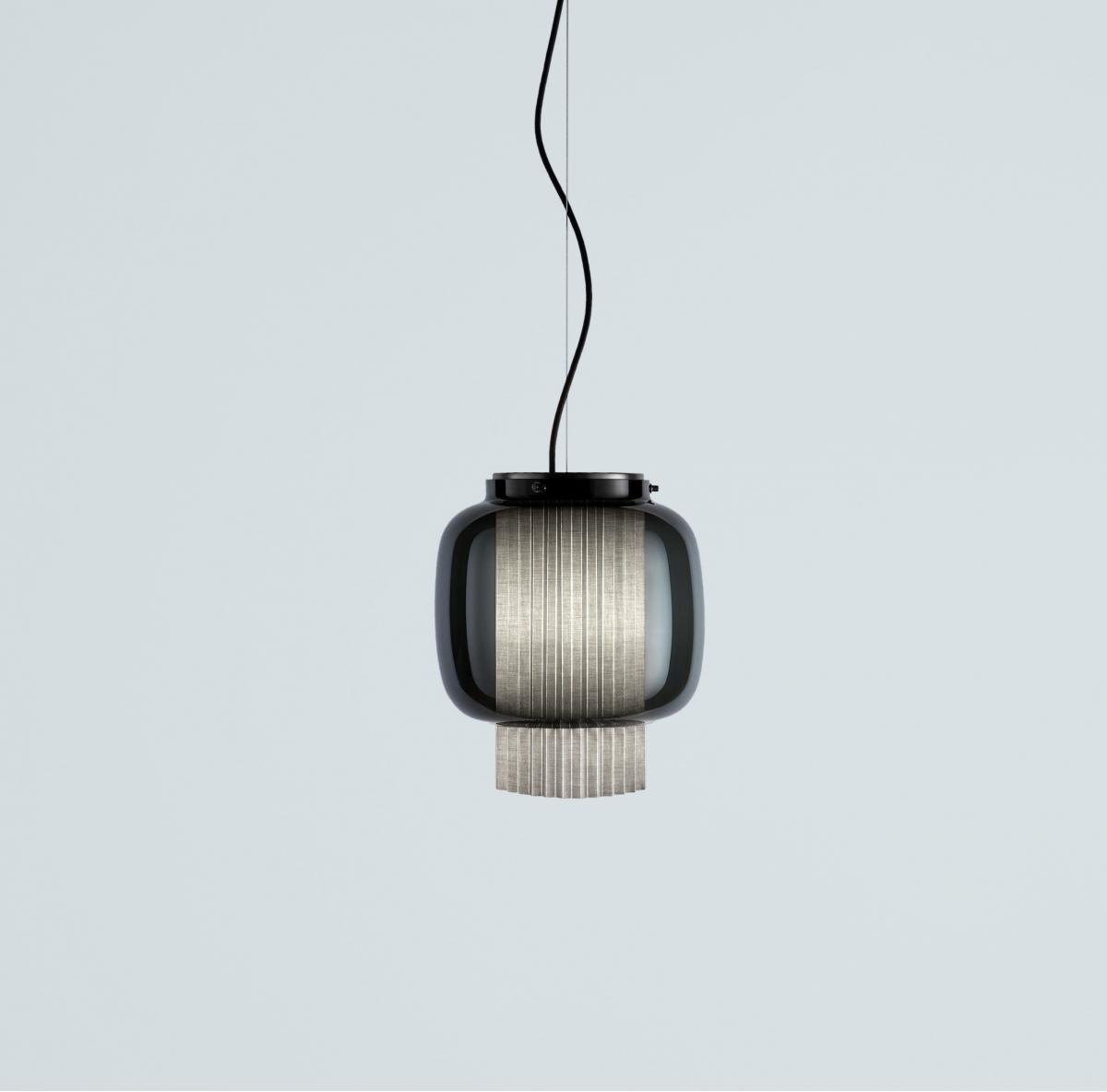 089850 Подвесной светильник T PE черный серый Parachilna Manila Santreyd - Вид №1