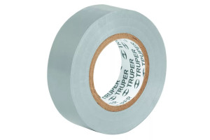 15848486 Изолента акрил, 18 м, ширина 19 мм, серая M-33G 12507 Truper