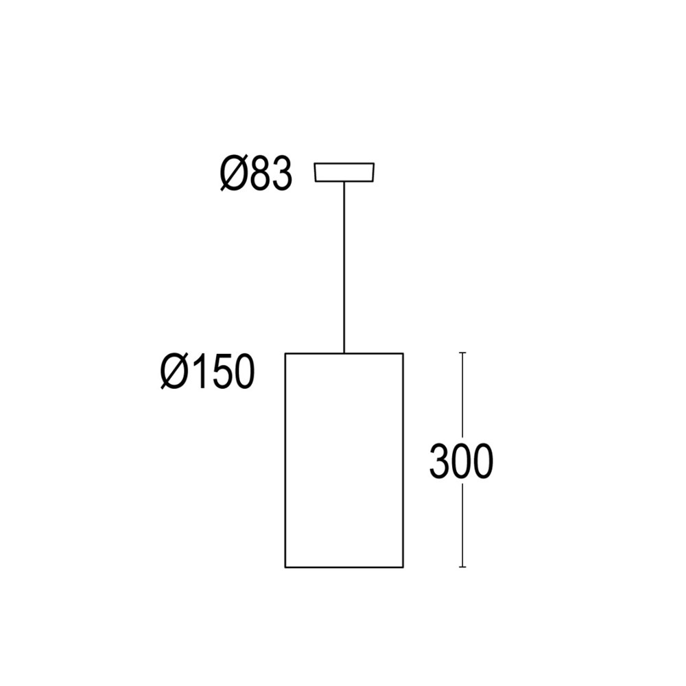 Stelo 3S 300 Ghidini Stelo S .01 Белый (Матовый)  - Вид №3