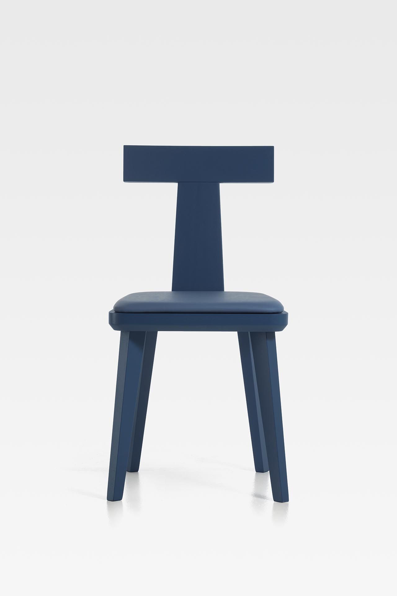 Деревянный стул с мягким сиденьем SIPA T Coffee ARCH-00042585 - Вид №11