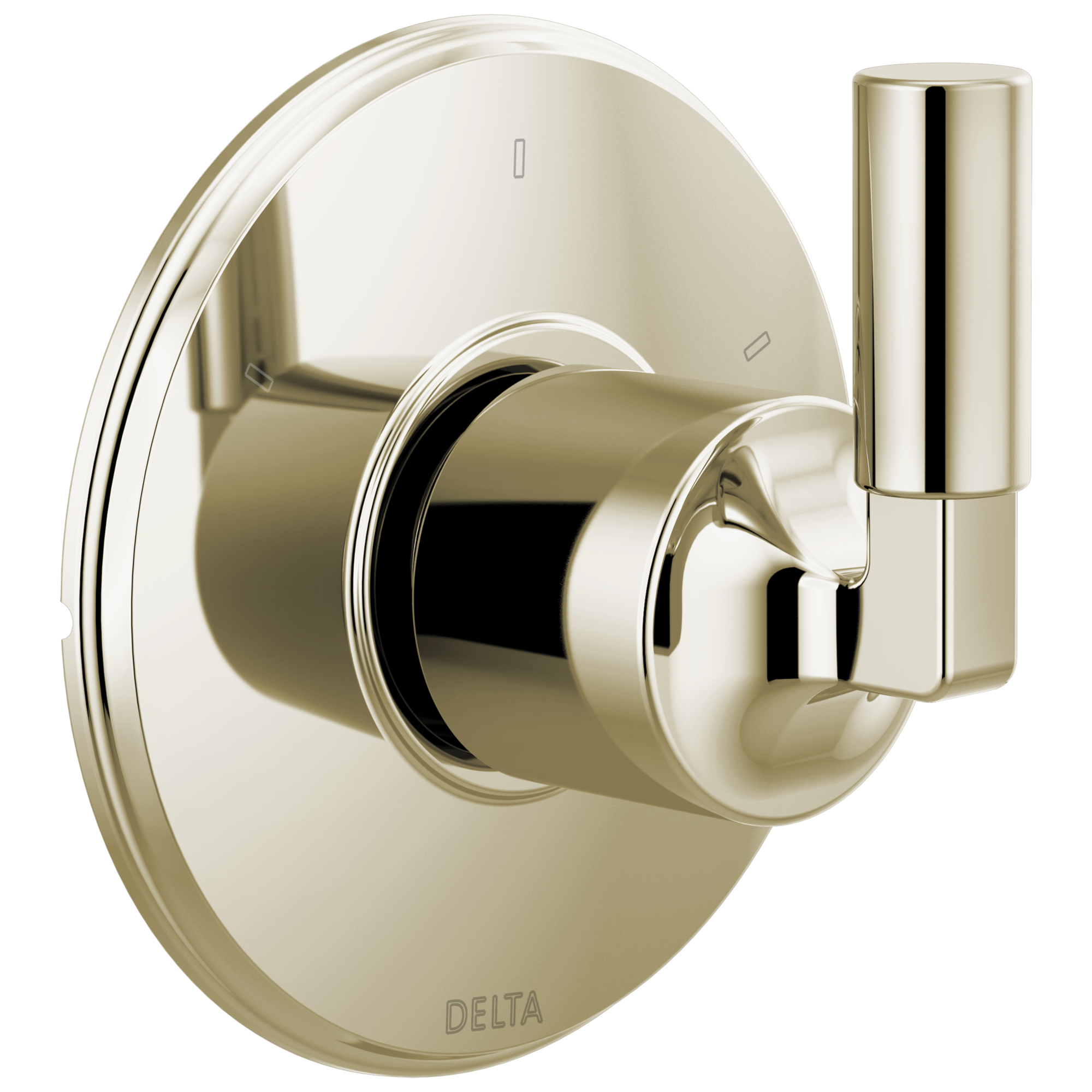 T11848-PN 3-позиционная регулировка 2-портового дивертора Delta Faucet Bowery Полированный никель