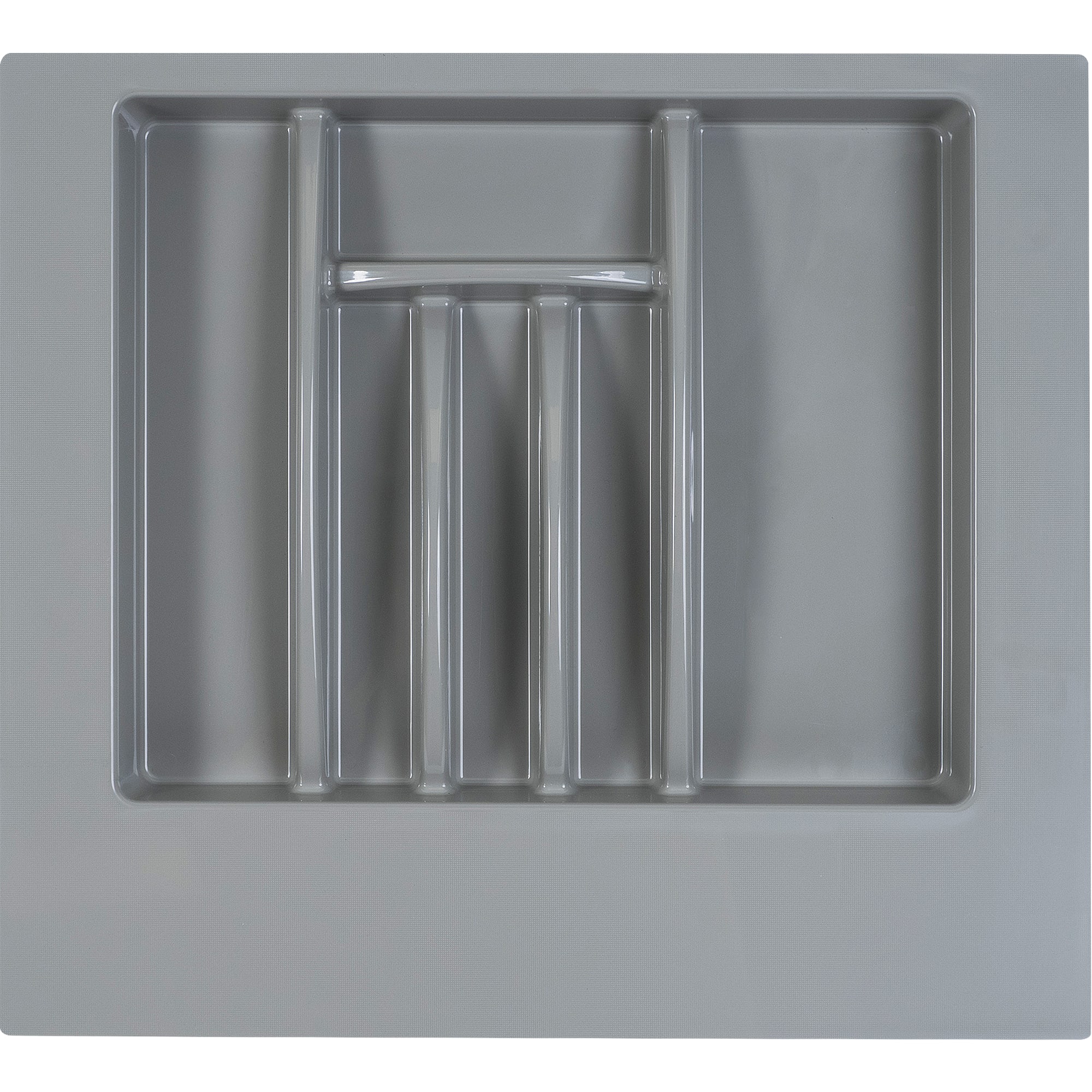 18691452 Лоток для столовых приборов для ящика 600 мм, пластик, цвет серый Santreyd  - Вид №3