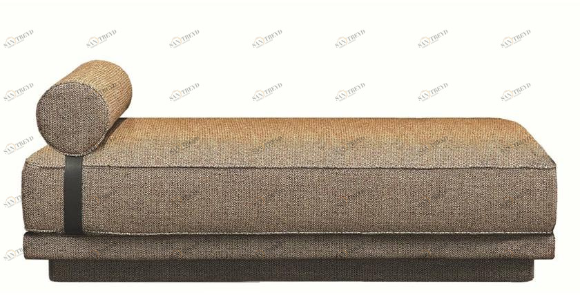 Duvivier Canapés Дормез со съемным чехлом из ткани Elsa Elsaxg34