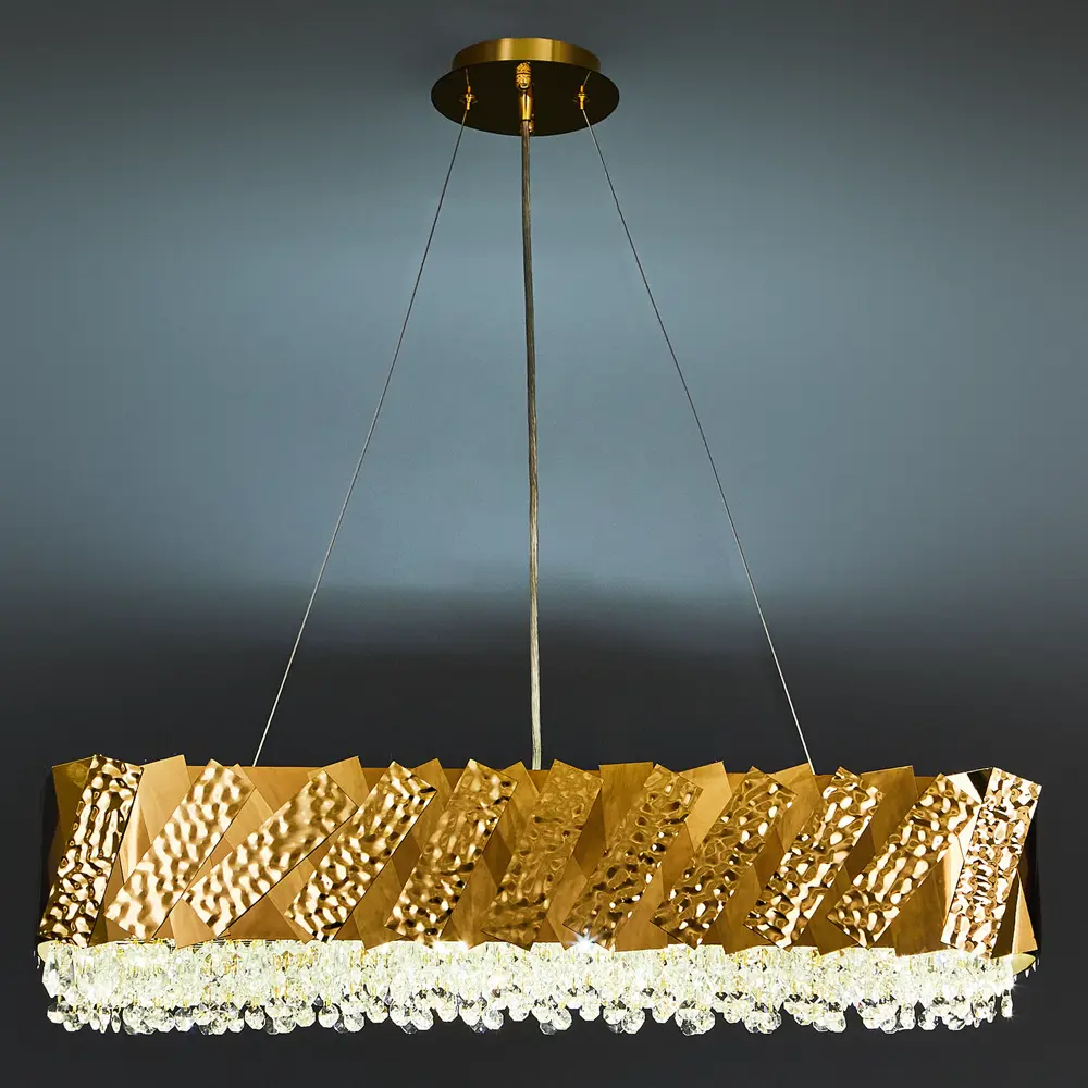 Люстра подвесная Artistico 4 лампы 15 м² цвет золотой Maytoni STLM-2059898 - Вид №1