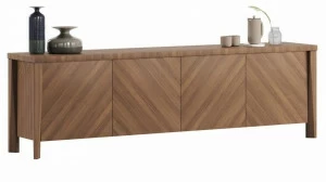 Ersa Комод из фанерованной древесины с распашными дверцами Kith