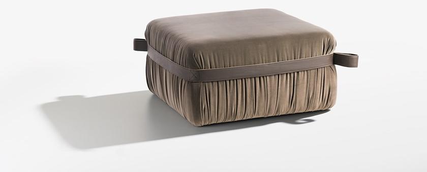 Potocco Квадратный пуф с подкладкой Herm 925/080 - Вид №1