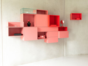 МДФ навесной шкаф