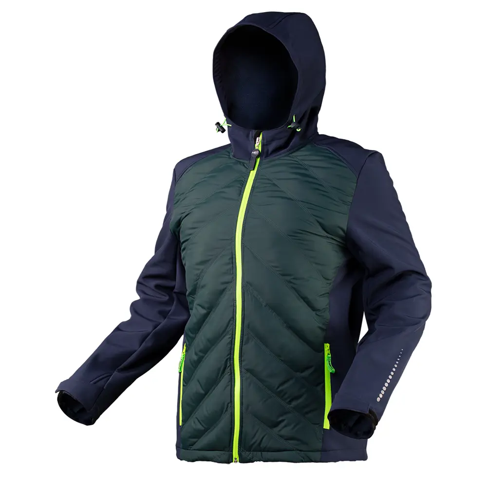 Куртка Neo Tools Premium Softshell темно-синяя/зеленая размер XXL рост 190 83304078 STLM-2098401 