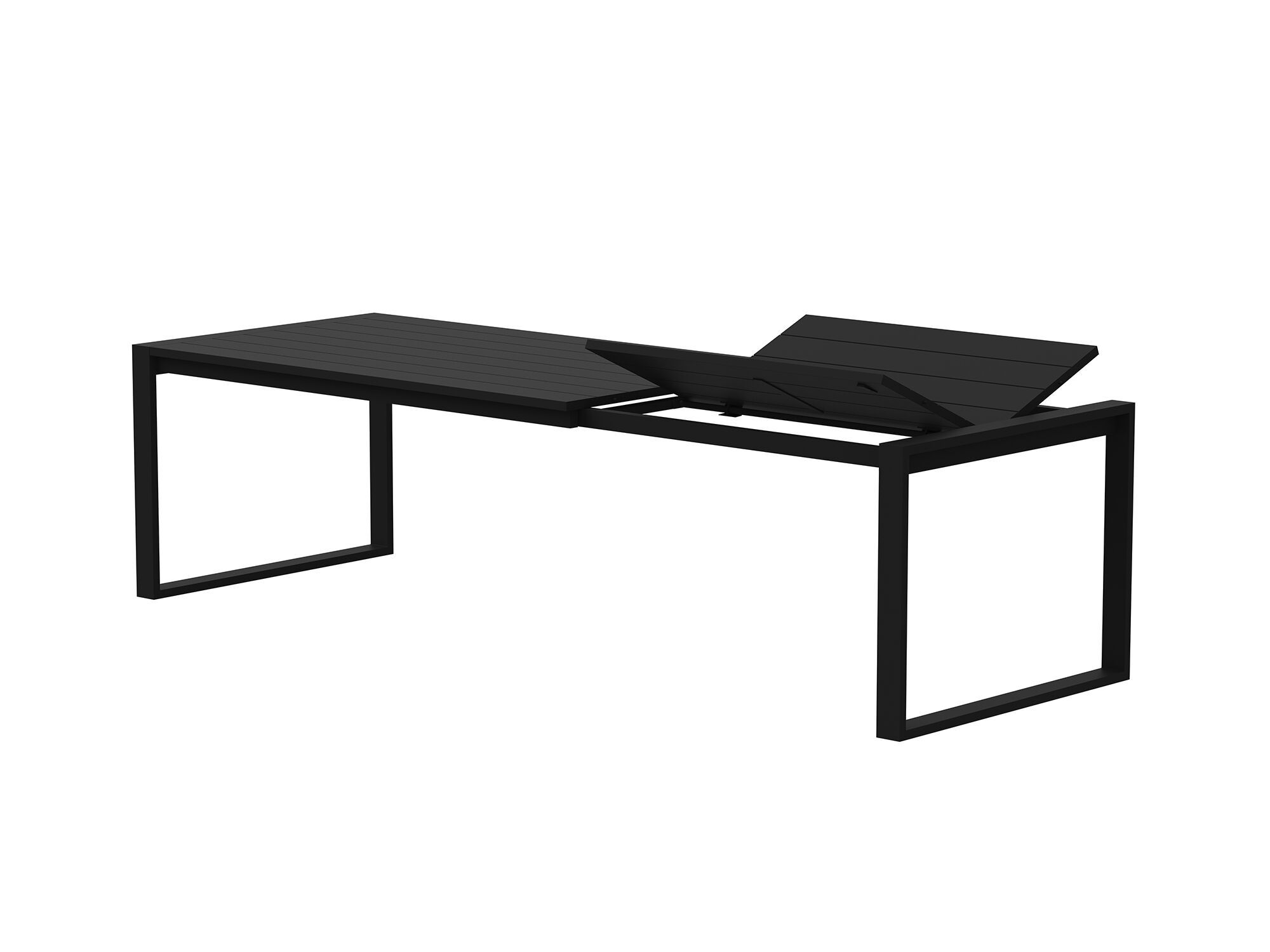 Алюминиевый прямоугольный выдвижной стол с порошковым покрытием Case Eos ARCH-00143156 - Вид №11