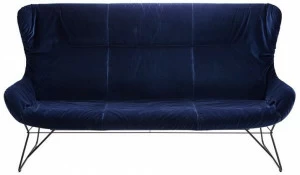 Freifrau 3-х местный тканевый диван Leya