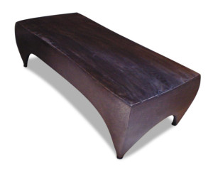 Прямоугольный стальной журнальный столик