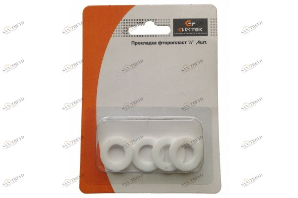 Прокладка фторопласт 1/2 блистер (4 шт) 10-0023 СИМТЕК 183277
