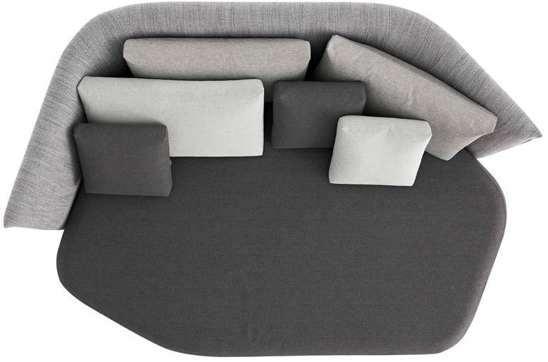 GAN 3-местный садовый диван из технической ткани Isla sun-id-1472055 - Вид №2