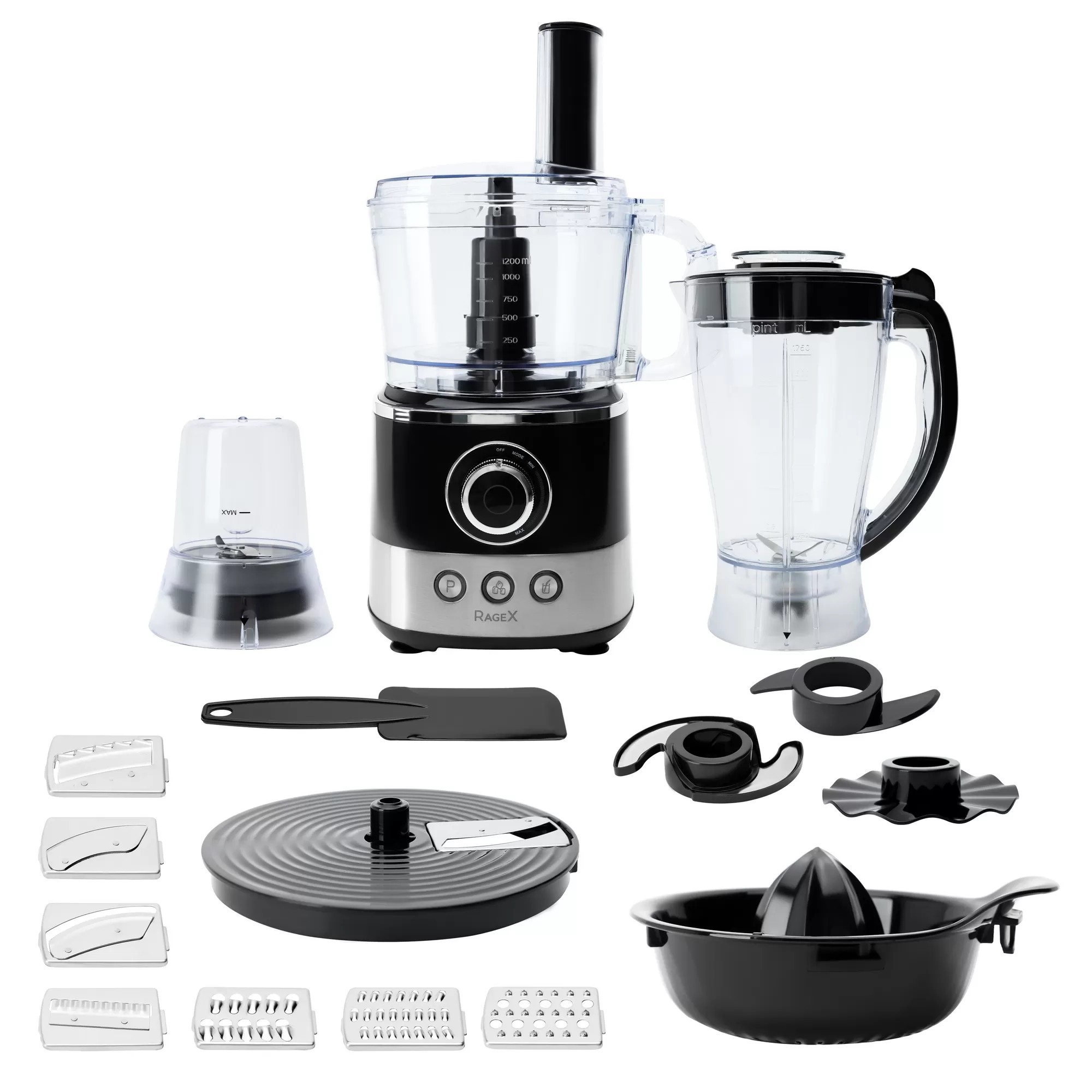 9269185 Кухонный комбайн RAGEX R107-015 черный STDN-0127203