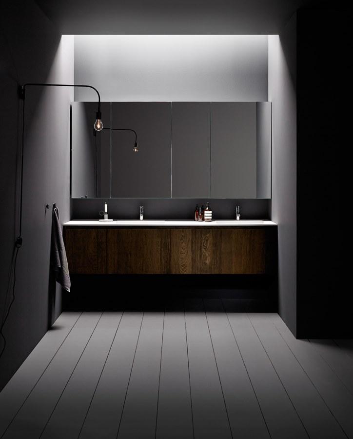 INBANI Модульная тумба под умывальник из дерева с дверцами Strato sun-id-1465324 - Вид №2