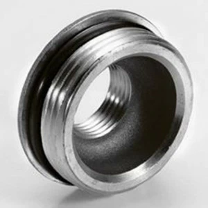 Переходник НВ с O-ring никелированный для торца коллектора TIEMME 1"1/4x1/2"
