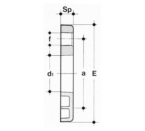 SANIT 420900511 Свободный фланец, PVC-U, Bundbuchse  - Вид №1