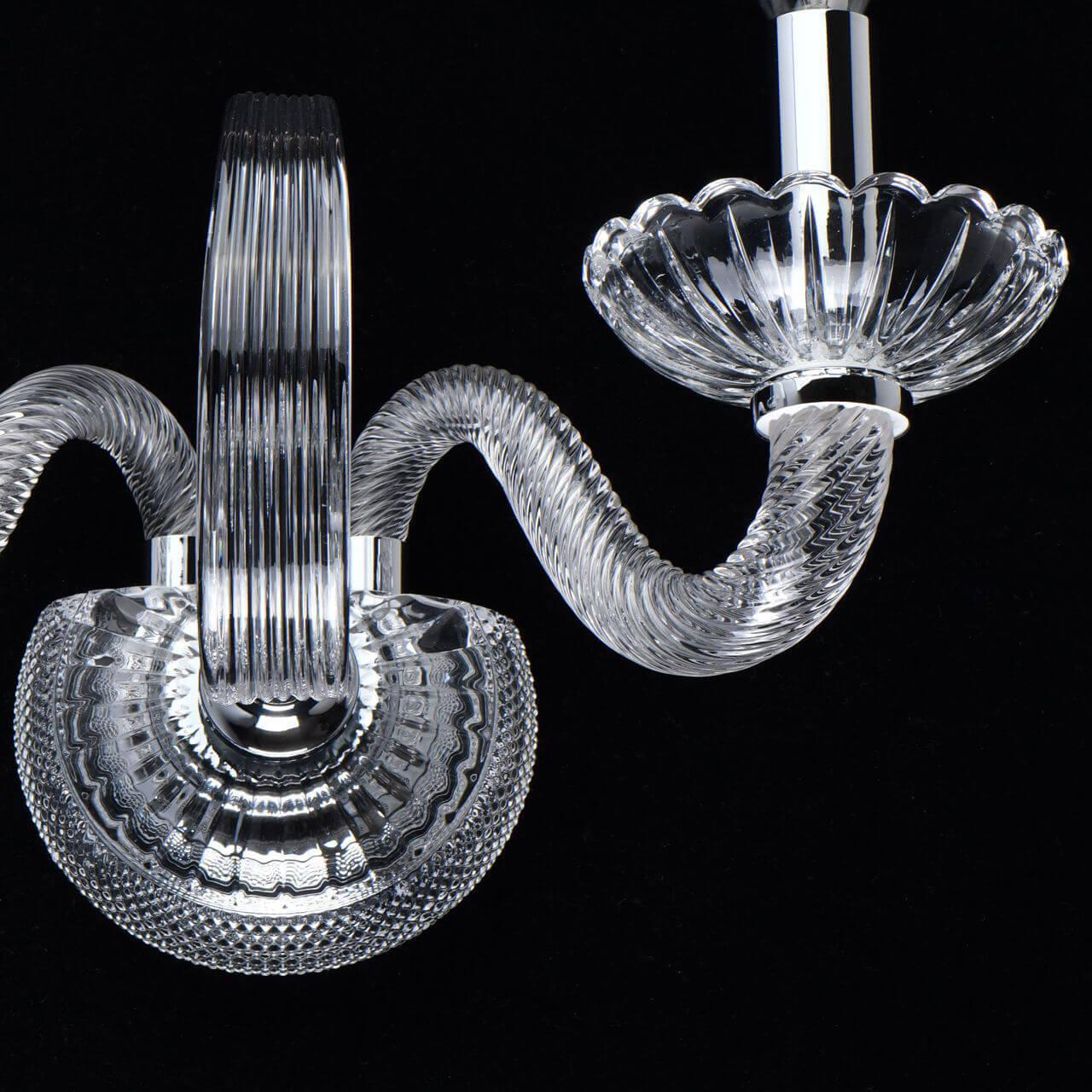 Бра на 2 лампы хром "Элла" 483023702 MW-LIGHT СВЕЧА 00-3931540 Хром  - Вид №2