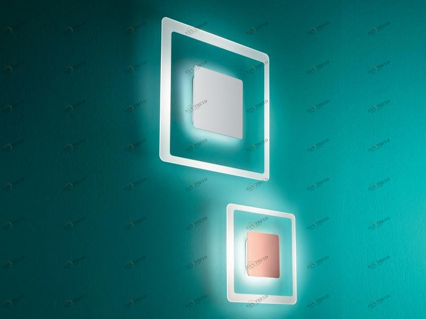 Linea Light Group Светодиодный настенный светильник из стали и стекла Aruba sun-id-1385478