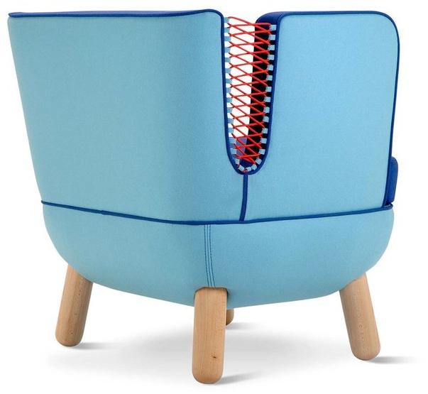 Adrenalina Кресло с обивкой по контракту Sly sun-id-1462892 - Вид №3