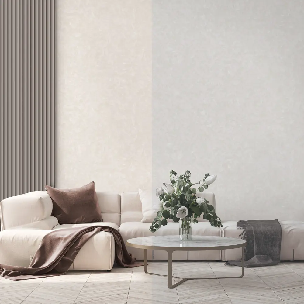 Обои флизелиновые Wallsecret Blanche бежевые 1.06 м 8936-13 89389738 STLM-2197318 - Вид №6