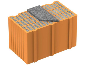 Теплоизоляционный кирпичный блок