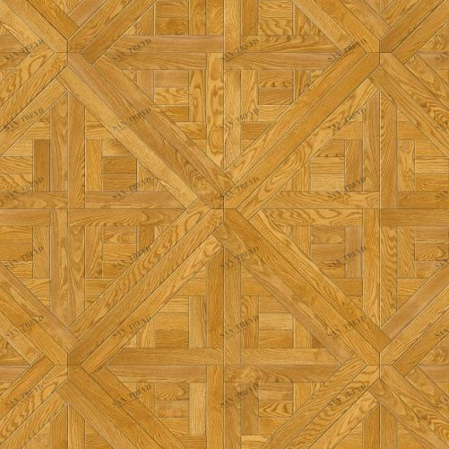 Художественный паркет Da Vinci Щитовой 26-180 Дуб (Гладкая) 500х500 мм 26010180