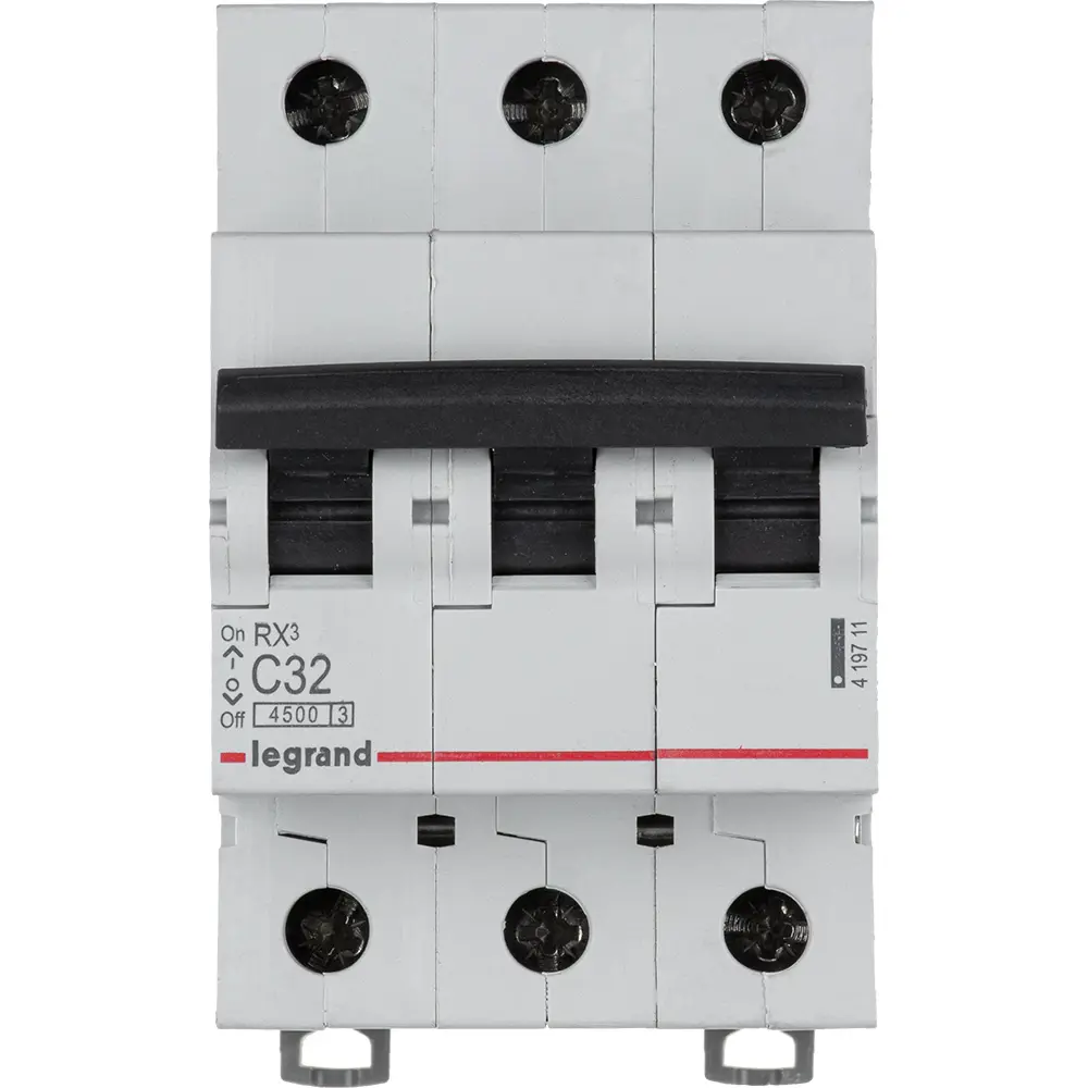 Автоматический выключатель Legrand RX3 1P 10A для надежной защиты сети 89334858 STLM-1349146 - Вид №2
