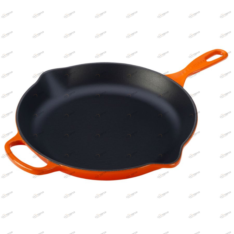 Сковорода чугунная Le Creuset, Ø23 см, оранжевая 20182230900422