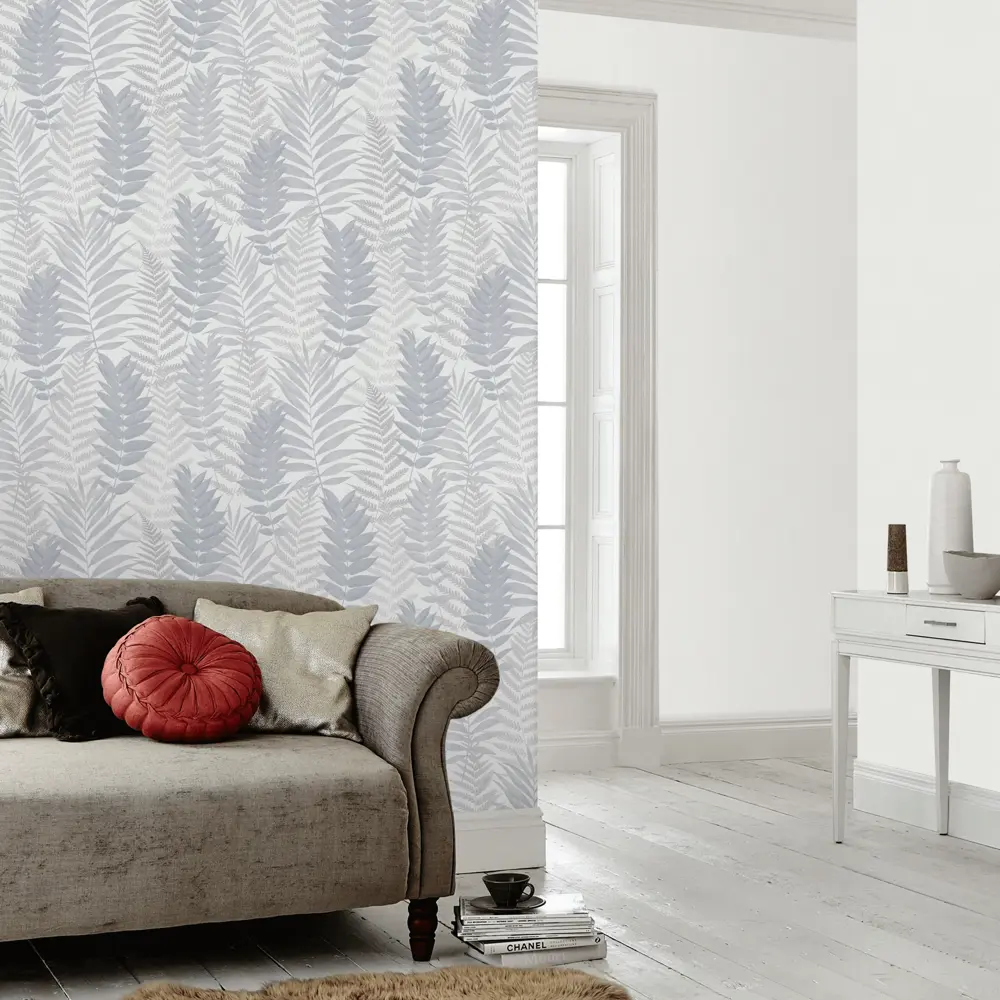 Обои флизелиновые Erismann Talia серые 1.06 м 12030-31 STLM-2207210 - Вид №4